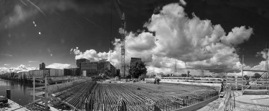 Harburger Binnenhafen, channel hamburg