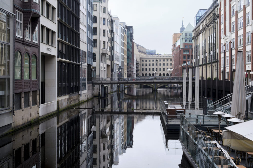 Bleichenfleet Richtung Stadthausbrücke