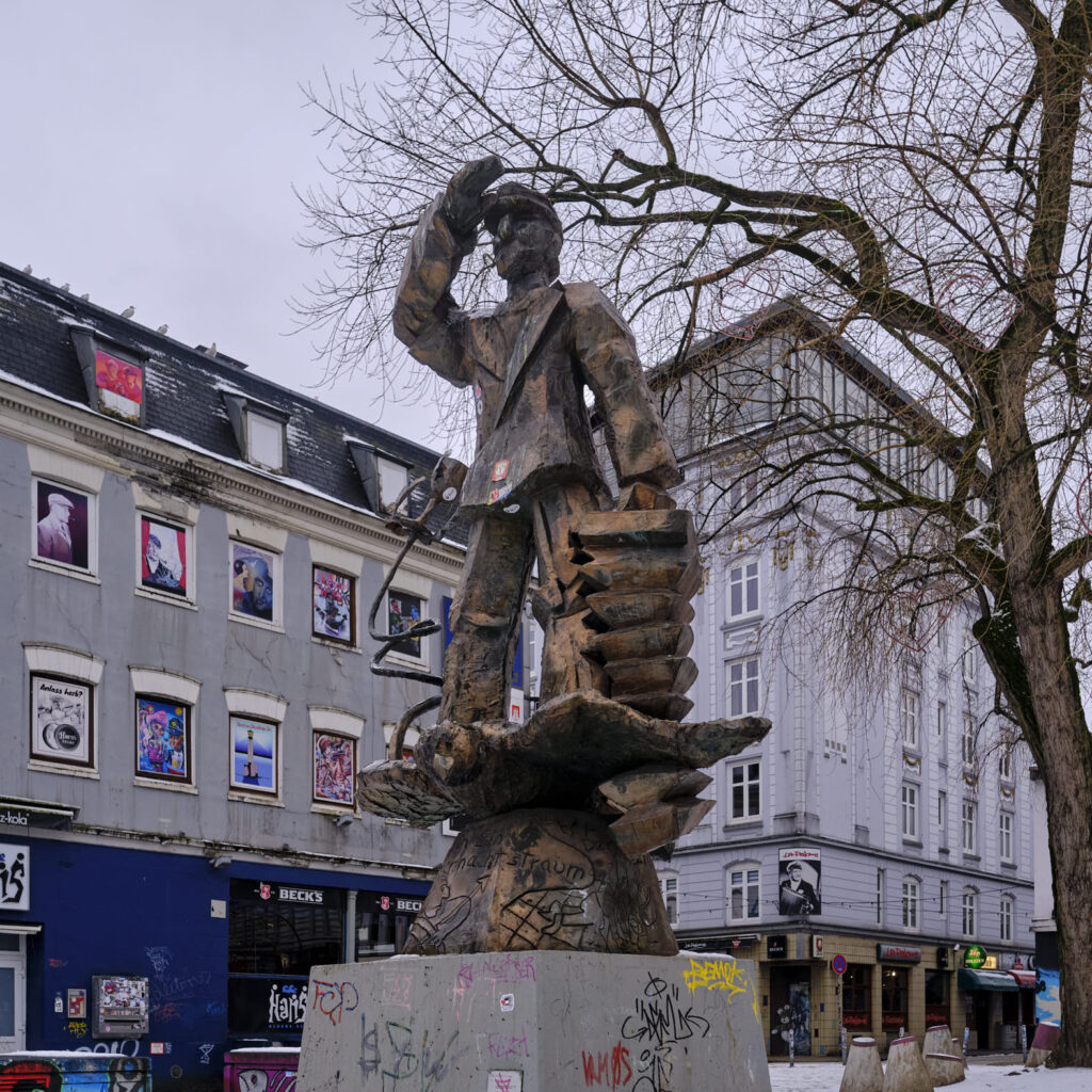 Hamburg Sankt Pauli Hans Albers Platz